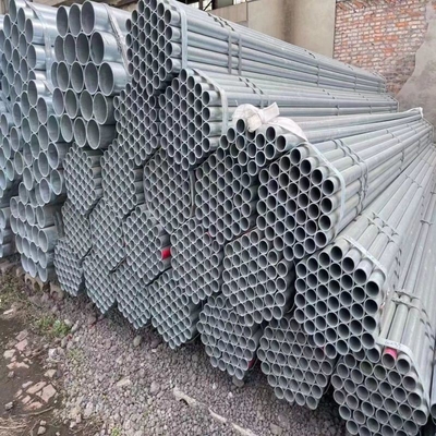 1/4&quot;-48&quot; διάμετρος Ζυγισμένο ατσάλινο σωλήνα με υψηλό στρώμα ψευδαργύρου και πάχος 0,3-40mm