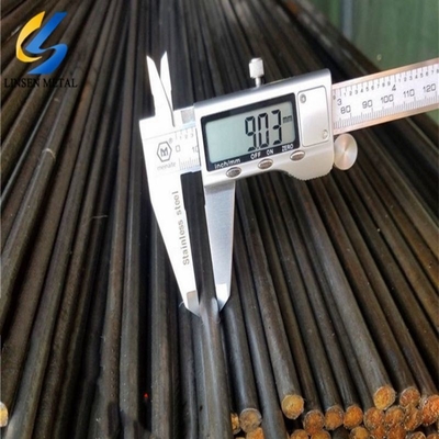 ASTM 1020 1045 1065 S45c Q235 Q355 S235jr S275jr S355jr Ss400 Μεταλλικές ράβδοι στρογγυλή διάμετρος 8,0 mm-650 mm ράβδος από μη κραματοποιημένο χάλυβα άνθρακα