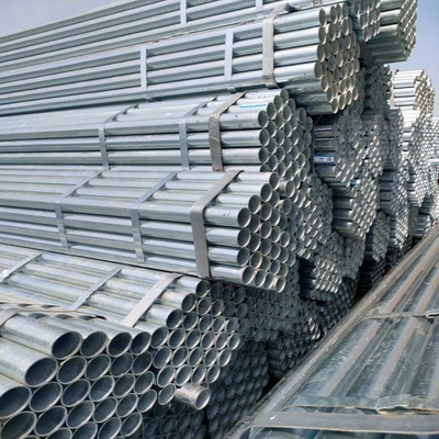 Ζεστό DIP Gi Seamless Galvanized Round Steel Pipe ASTM A106 Sch 40 ERW Gi Iron Tube Fob