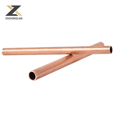 1% ανοχή Μη κράμα C1100 C1200 Κάλκινος σωλήνας χαλκού για προσαρμόσιμες ανάγκες υδραυλικών