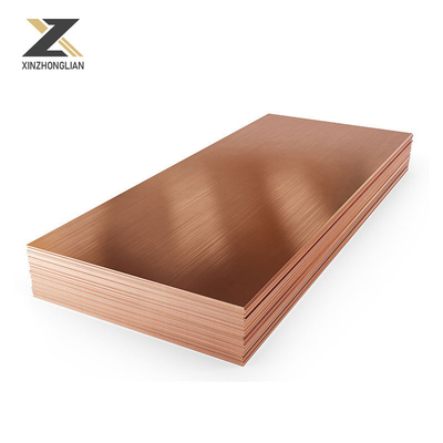 C1011 C1100 C12200 C71500 C17200 Πλούσια πλάκα χαλκού με διαπραγματεύσιμη ημερομηνία παράδοσης