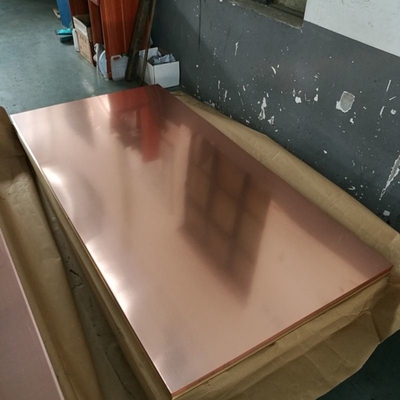 GB En ASTM JIS BS Κόκκινη υψηλής ακρίβειας πλάκα χαλκού