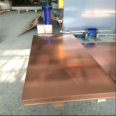 GB En ASTM JIS BS Κόκκινη υψηλής ακρίβειας πλάκα χαλκού
