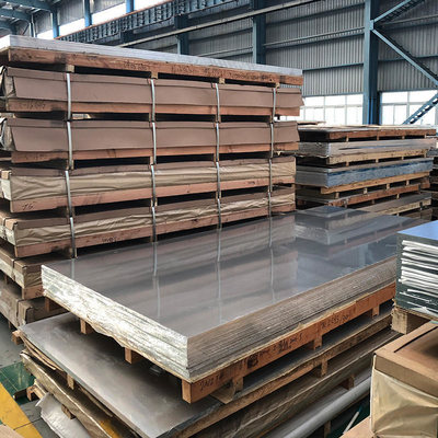 3003 3004 3105 H24 H14 Ho Mill Finish Aluminium Sheet/Plate with Blue PVC Film Διαθέτουν απόθεμα