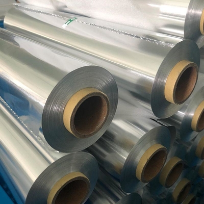8011 11 14 80 Μικρόνια 0, 1 mm 30 cm Αλουμινίου φύλλου Jumbo Roll με ανοχή 1% Ασημένιο