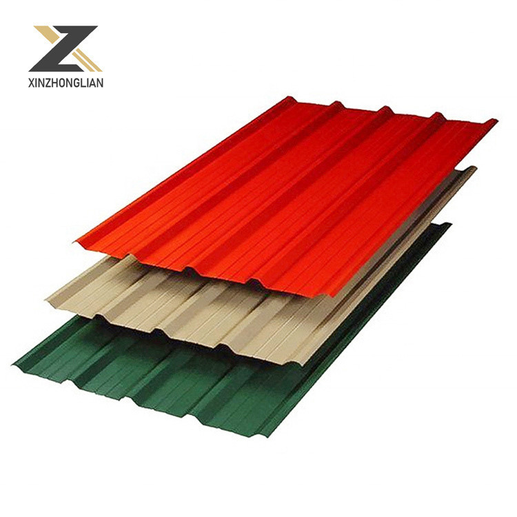0.12-0.85mm κυματοειδές φύλλο 30-150g Ζεστό-DIP Ζαλβανισμένο Πίνακα οροφής με SPCC βαθμό