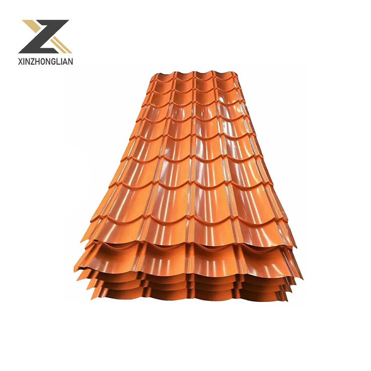 Χρωματιστή Aluzinc Zinc Ral χρωματική κυματοειδής χαλύβδινη οροφή για αντοχή σε καιρικές συνθήκες