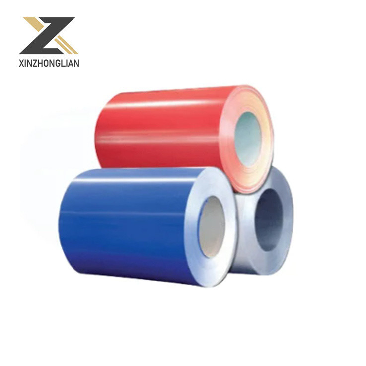 Χρωματισμένη επιφάνεια 0,12 mm-0,6 mm Προμήθεια Πρωταρχική Προχρωματισμένη Σιδηροτροχιά Ρολ PPGL PPGI Coil