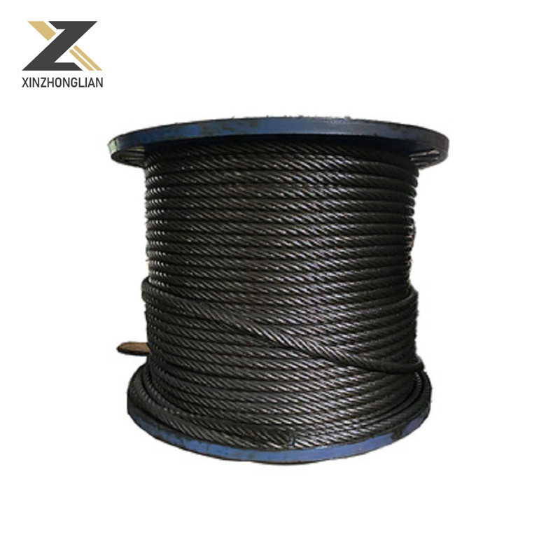 Μη κράμα 6X7 7X7 1,5 mm 2,0 mm 3,0 mm 4,0 mm 6,0 mm 8,0 mm 16 mm DIN3055 En12385 Ζυγισμένο ατσάλινο σύρμα