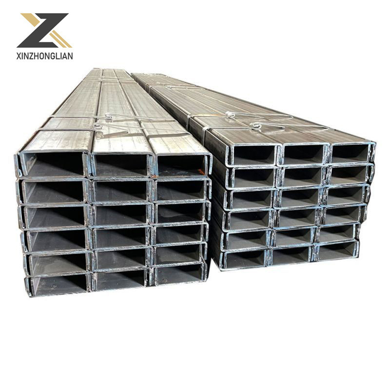 Σχετικά με τα υλικά κατασκευής S235jr Ss400 St37 St52 Σιδηροδρομικό κανάλι με επίπεδη ή γαλβανισμένη επιφάνεια
